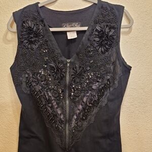 Elegant Sleek Black Jumpsuit